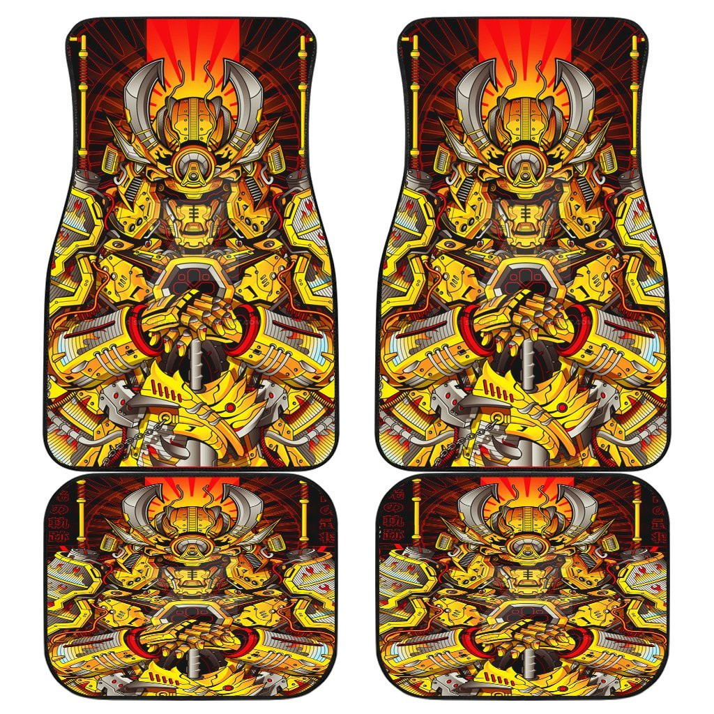 Samurai Yellow Amor Car Floor Mats 191030 Samurai Yellow Amor Car Floor Mats 191030