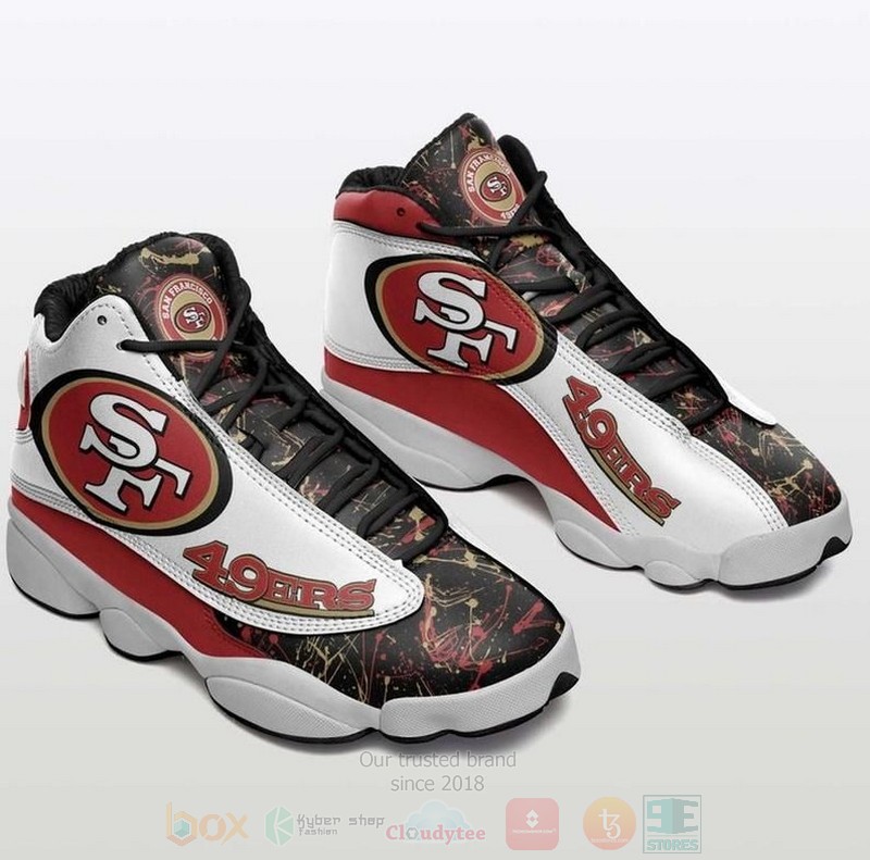 San Francisco 49Ers Nfl Football Team Air Jordan 13 Shoes 2 San Francisco 49Ers Nfl Football Team Air Jordan 13 Shoes 2