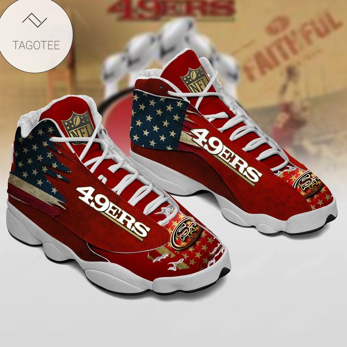 San Francisco 49Ers Sneakers Air Jordan 13 Shoes San Francisco 49Ers Sneakers Air Jordan 13 Shoes