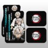 Sanemi Shinazugawa Car Floor Mats Custom Demon Slayer Anime Gifts Idea For Fans