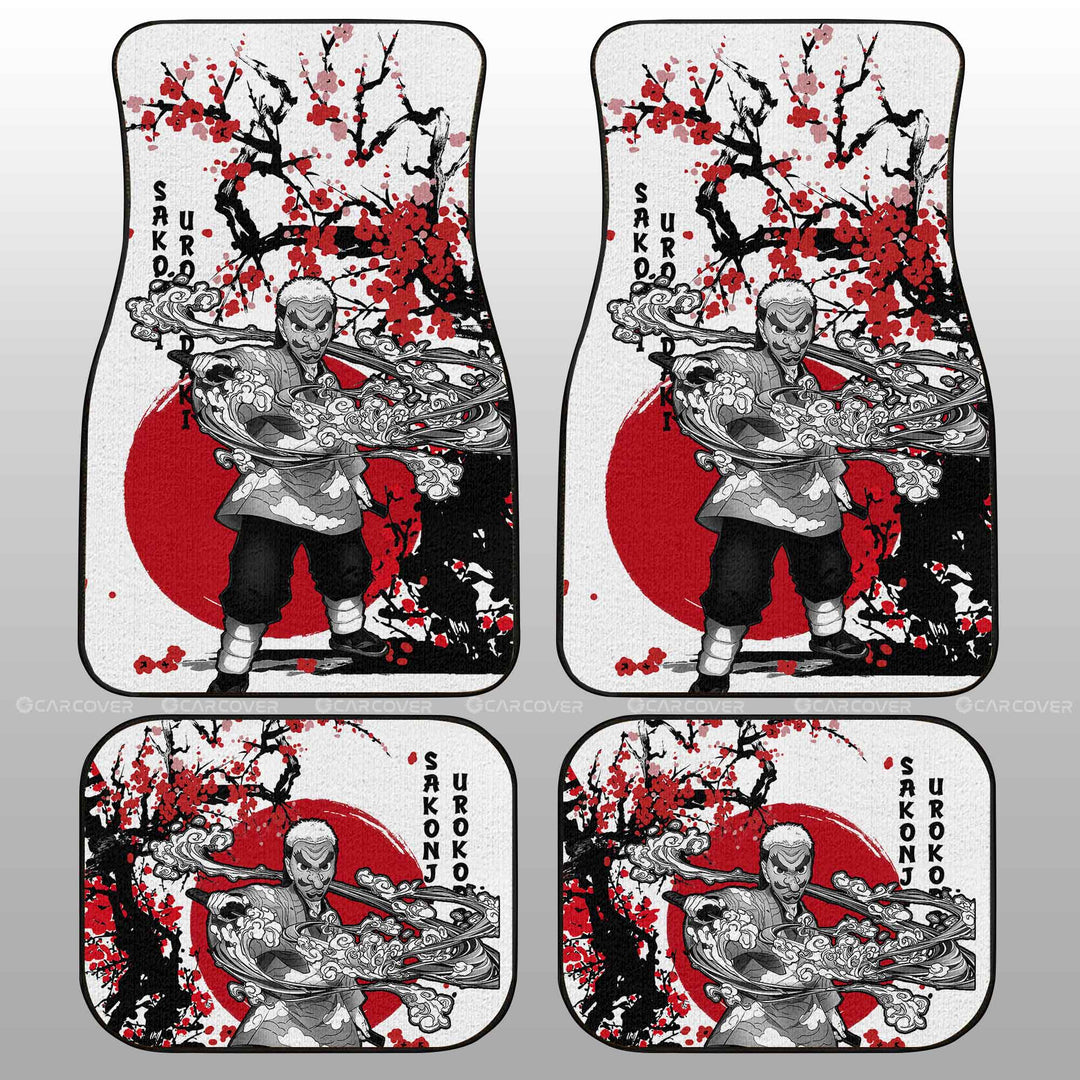Sankoji-Car-Floor-Mats-Custom-Japan-Style-Anime-Demon-Slayer-Car-Accessories-1