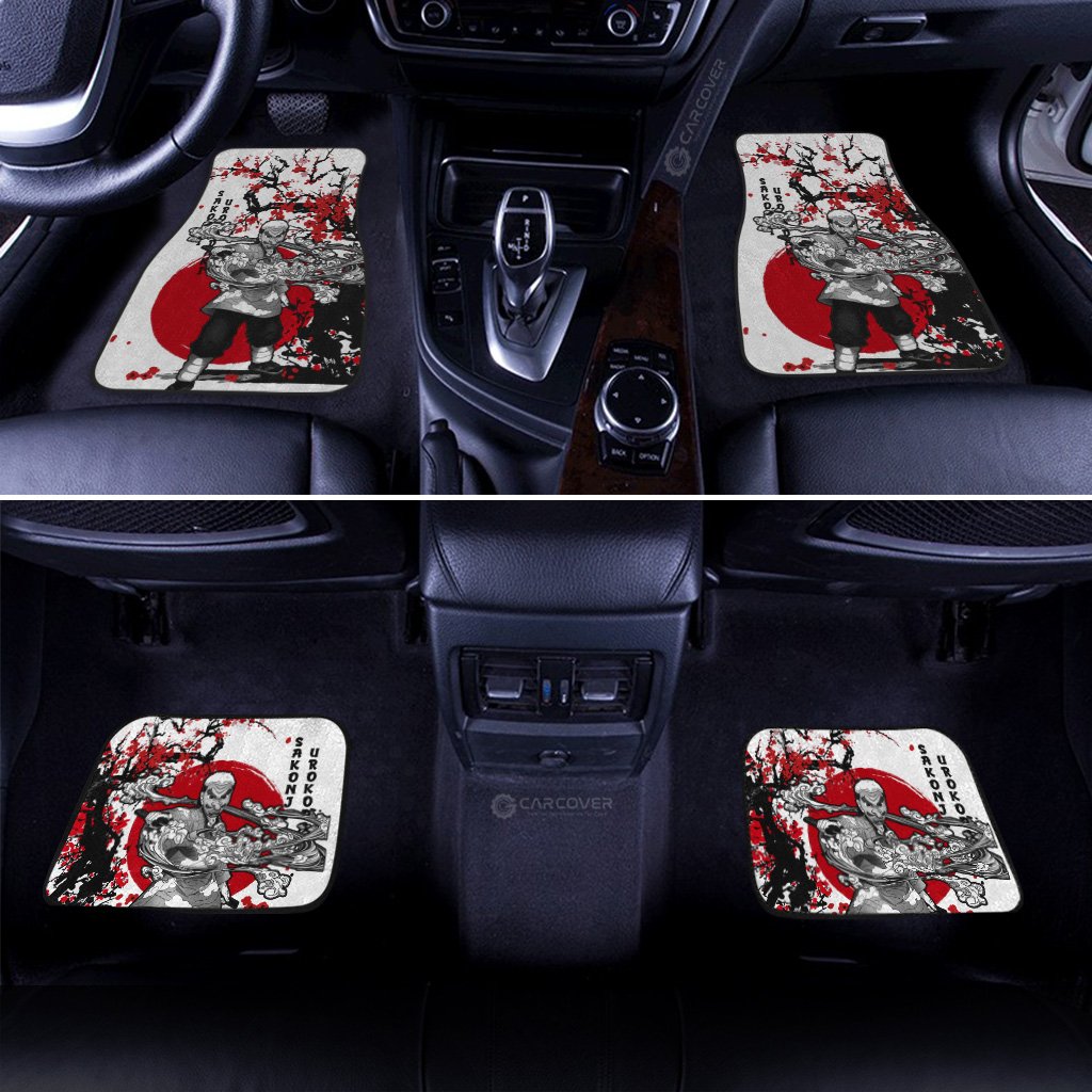 Sankoji-Car-Floor-Mats-Custom-Japan-Style-Anime-Demon-Slayer-Car-Accessories-2