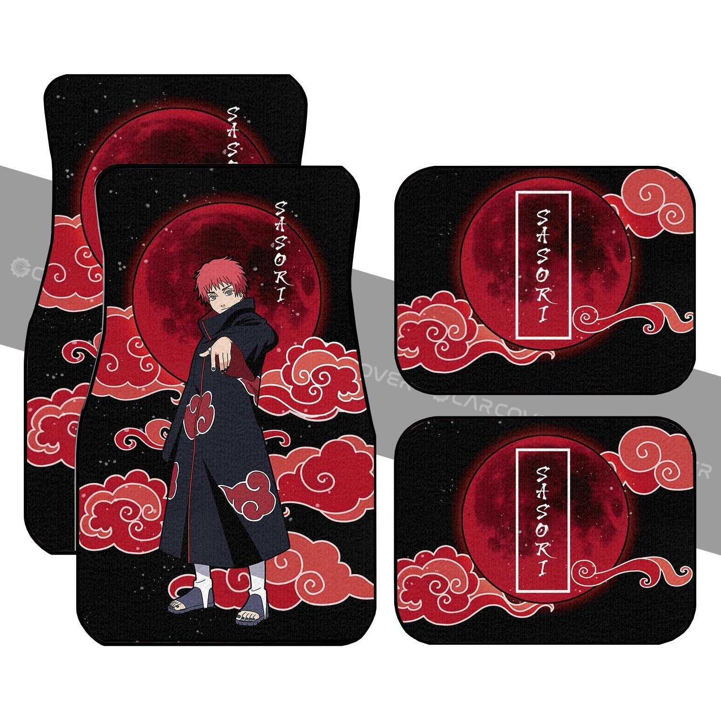 Sasori Akatsuki Car Floor Mats Custom Naruto Anime Car Accessories Sasori Akatsuki Car Floor Mats Custom Naruto Anime Car Accessories