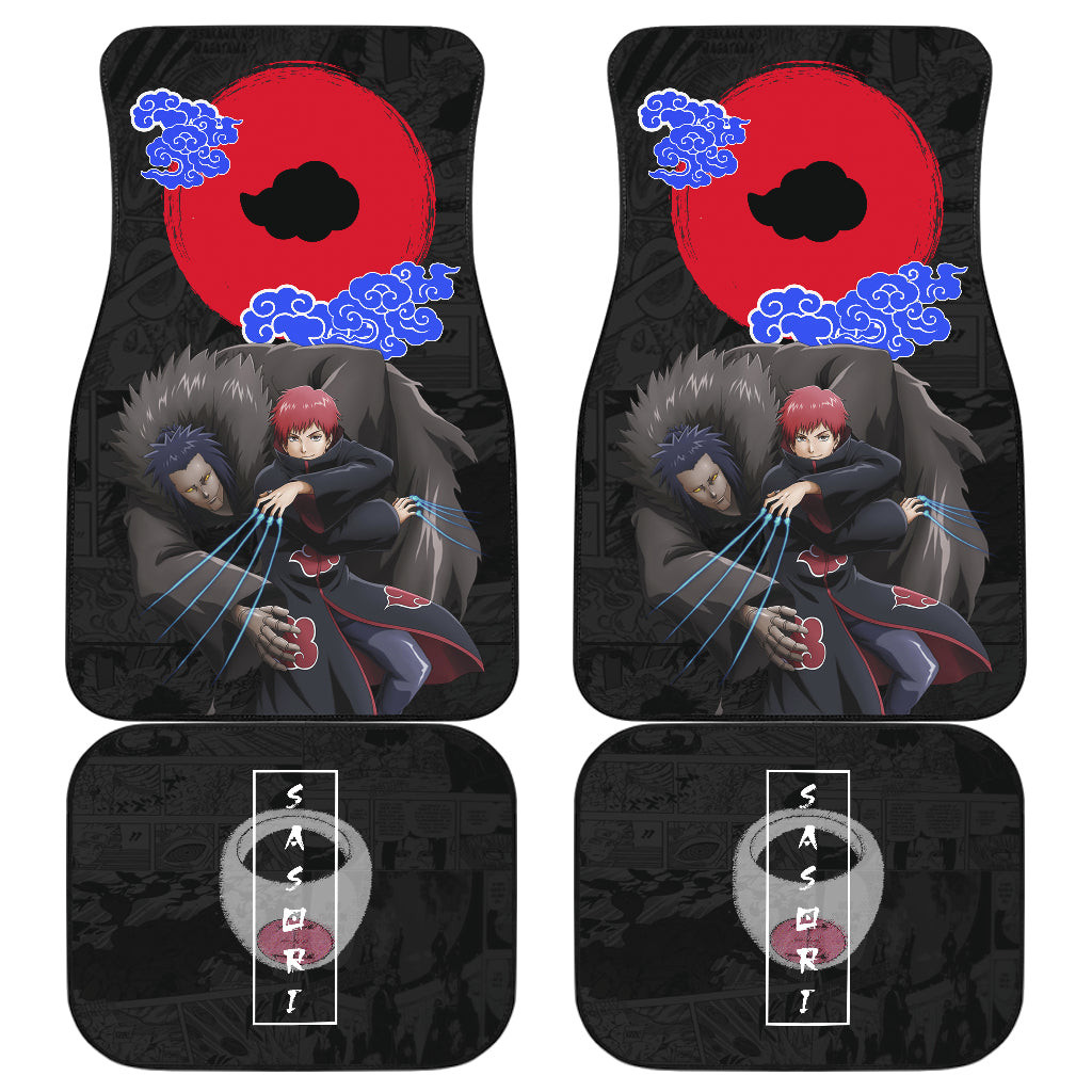 Sasori Akatsuki Naruto Car Floor Mats Anime Car Accessories Sasori Akatsuki Naruto Car Floor Mats Anime Car Accessories