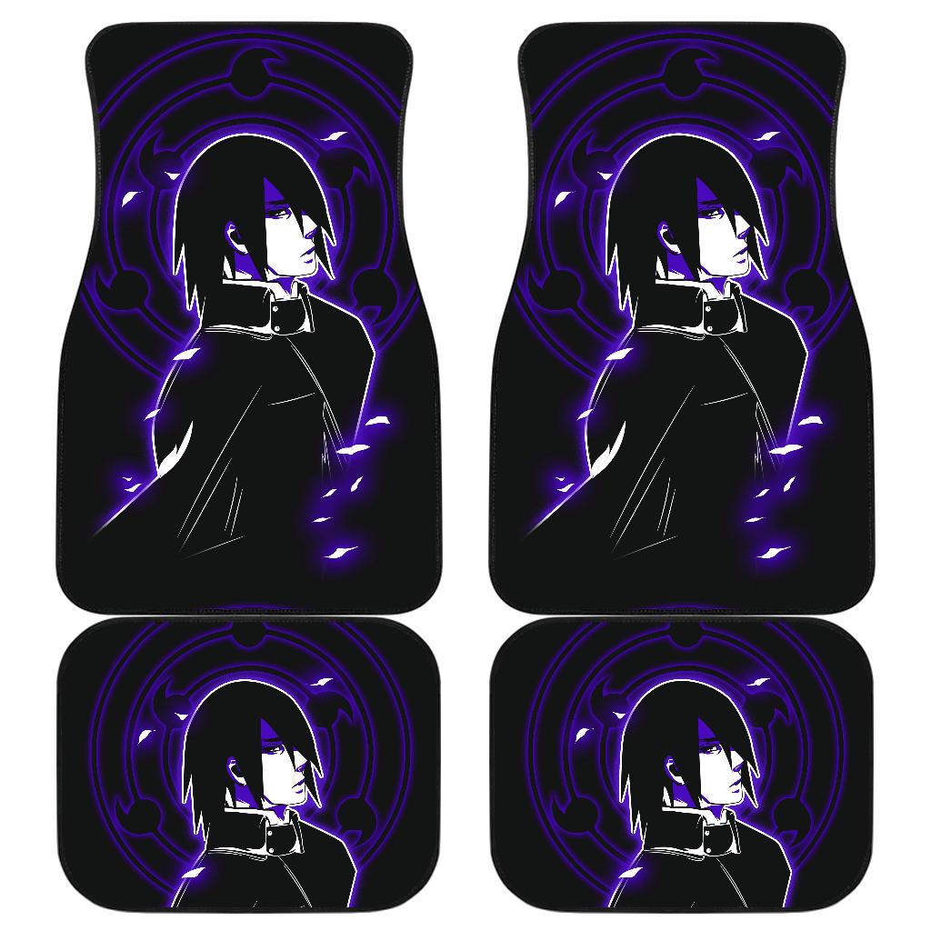 Sasuke Front And Back Car Mats Sasuke Front And Back Car Mats
