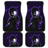 Sasuke Ninja Naruto Anime in Dark theme Car Floor Mats 191030