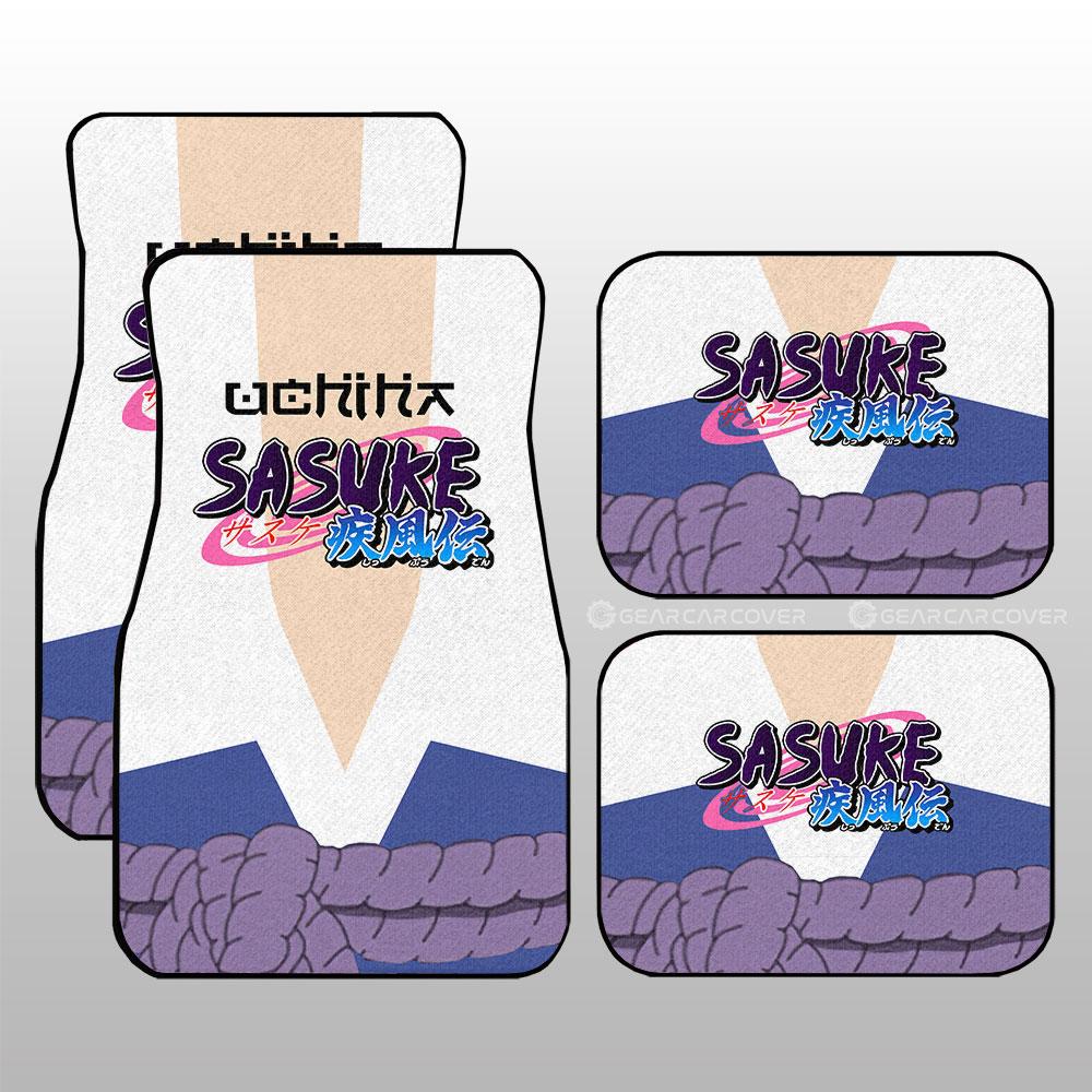 Sasuke Shippuden Uniform Car Floor Mats Custom Naruto Anime Car Interior Accessories Sasuke Shippuden Uniform Car Floor Mats Custom Naruto Anime Car Interior Accessories