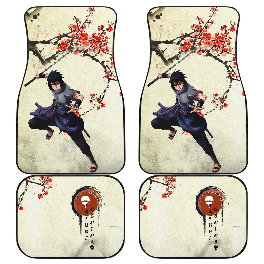Sasuke Uchiha Naruto Car Floor Mats Anime Car Accessories Sasuke Uchiha Naruto Car Floor Mats Anime Car Accessories