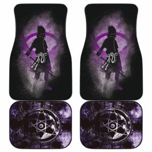 Sasuke Uchiha Silhouette Naruto Car Floor Mats UBC032208