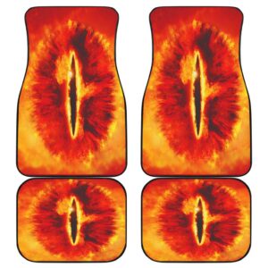 Sauron Eyes Front And Back Car Mats