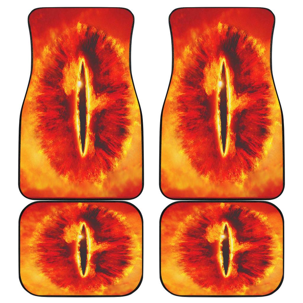 Sauron Eyes Front And Back Car Mats Sauron Eyes Front And Back Car Mats