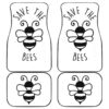 Save The Bee Front And Back Car Mats