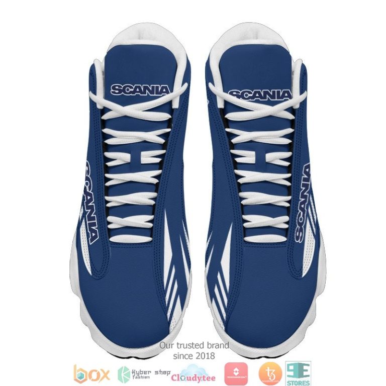 Scania-Blue-Air-Jordan-13-Sneaker-Shoes-4
