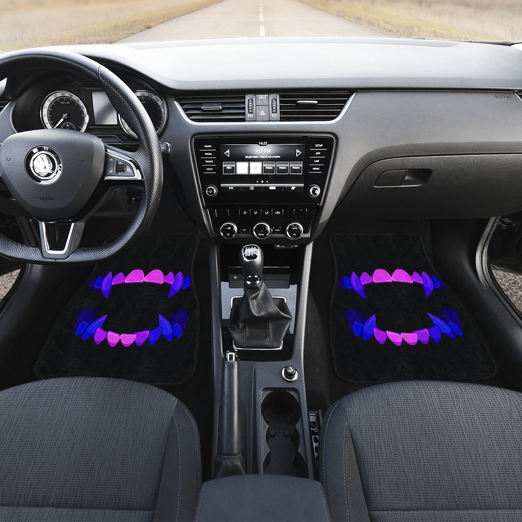 Scary-Teeth-Blue-Neon-Color-Car-Floor-Mats-191031-1