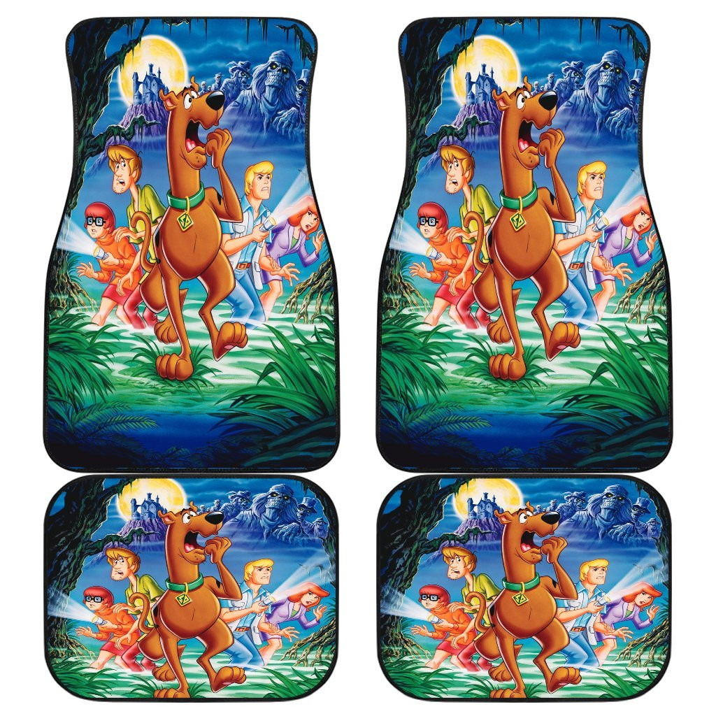 Schooby Doo Cartoon Funny Moment for Fans Car Floor Mats 191031 Schooby Doo Cartoon Funny Moment for Fans Car Floor Mats 191031