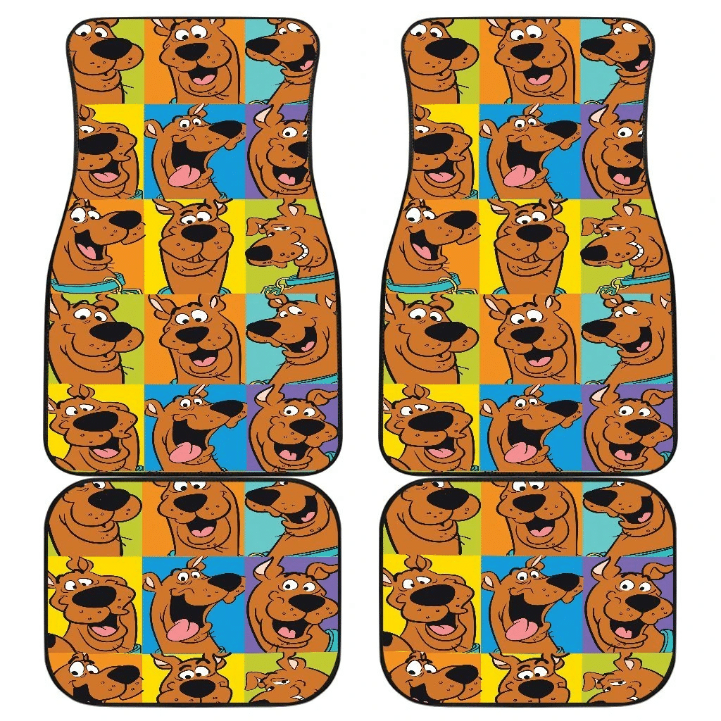 Schooby Doo Face Shades Cartoon Car Floor Mats 191031 Schooby Doo Face Shades Cartoon Car Floor Mats 191031