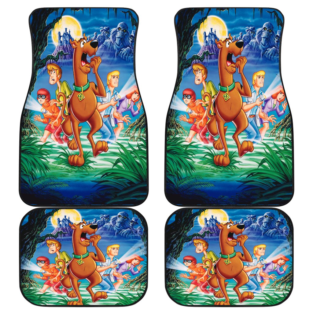 Schooby Doo Front And Back Car Mats Schooby Doo Front And Back Car Mats