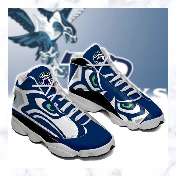 Seattle-Seahawks-Form-Air-Jordan-13-Shoes-1