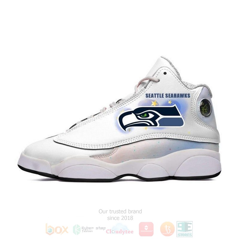 Seattle Seahawks Nfl Colorful Air Jordan 13 Shoes Seattle Seahawks Nfl Colorful Air Jordan 13 Shoes