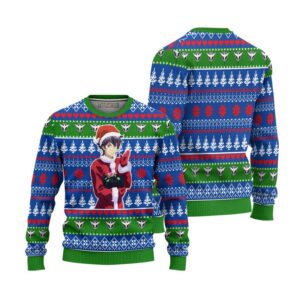 Setsuna F Seiei Anime Ugly Christmas Sweater Custom Gundam Xmas Gift