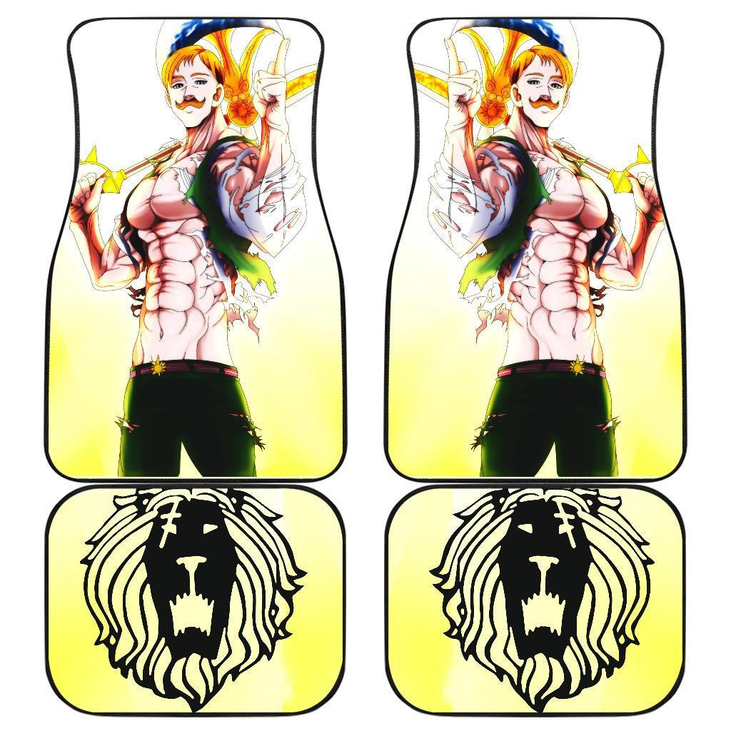 Seven Deadly Sins Escanor Car Floor Mats 191031 Seven Deadly Sins Escanor Car Floor Mats 191031