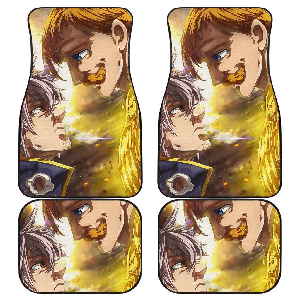 Seven Deadly Sins Escanor Zeldris Floor Mats Anime H090720 Seven Deadly Sins Escanor Zeldris Floor Mats Anime H090720