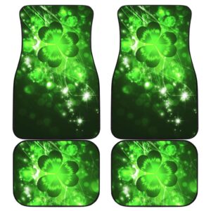 Shamrock Irish Light Car Floor Mats Amazing Gift Ideas H200217