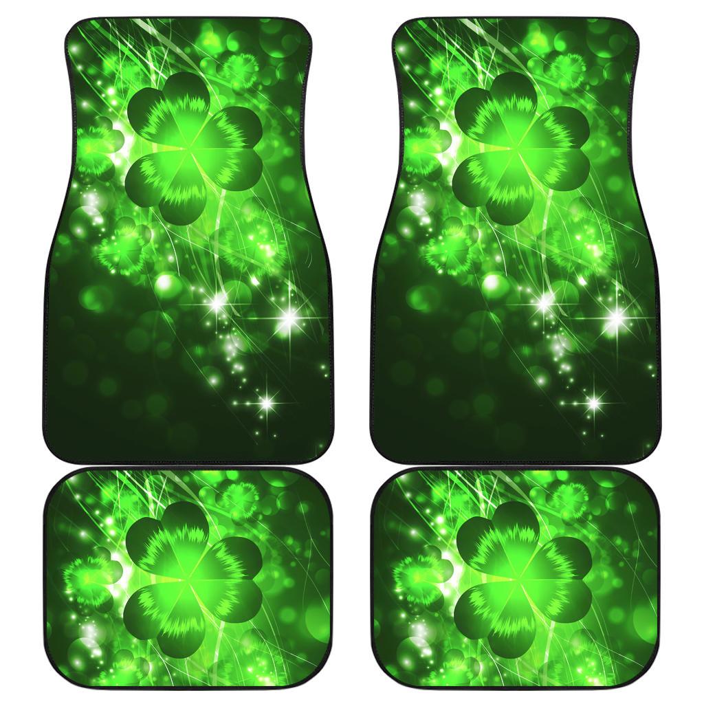 Shamrock Irish Light Car Floor Mats Amazing Gift Ideas H200217 Shamrock Irish Light Car Floor Mats Amazing Gift Ideas H200217