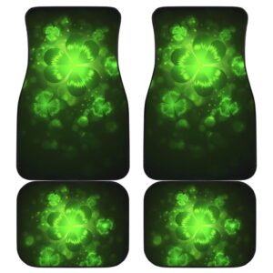 Shamrock Irish Light Car Floor Mats Amazing Gift Ideas H200218