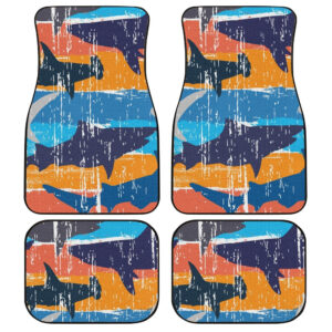 Shark Car Floor Mats Custom Colorful Shark Car Accessories