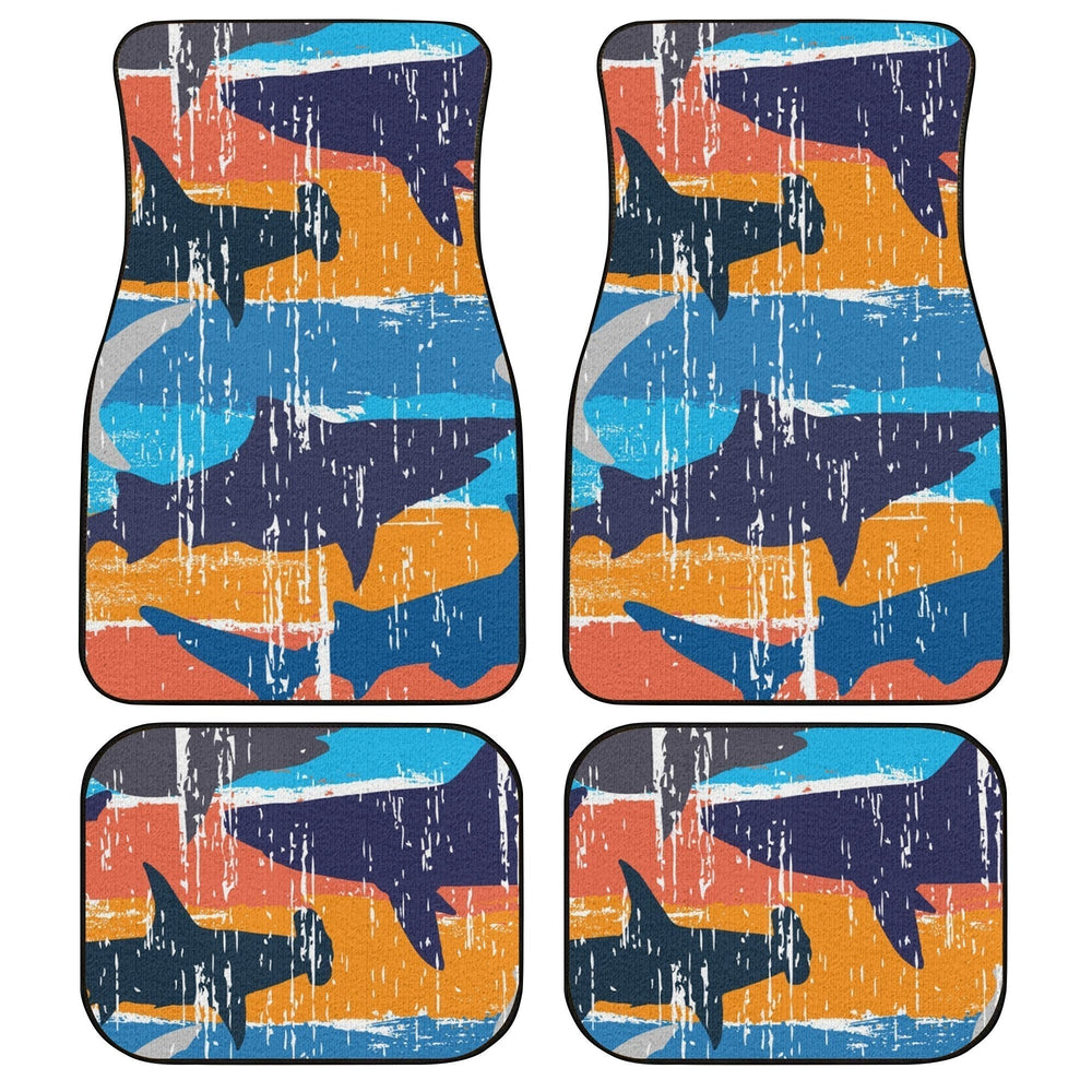 Shark Car Floor Mats Custom Colorful Shark Car Accessories Shark Car Floor Mats Custom Colorful Shark Car Accessories