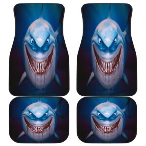 Shark Funny Front And Back Car Mats