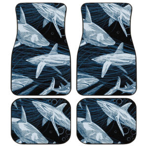Sharks Car Floor Mats Custom Cool Shark Car Accessories