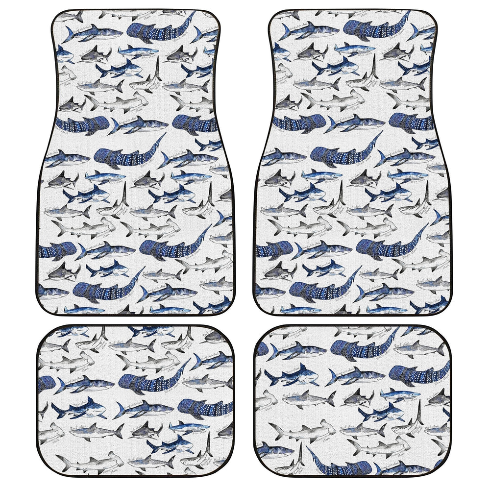 Sharks Car Floor Mats Custom Pattern Car Accessories Sharks Car Floor Mats Custom Pattern Car Accessories