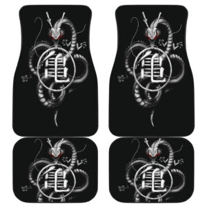 Shenron Art Black & White Dragon Ball Car Floor Mats 191031