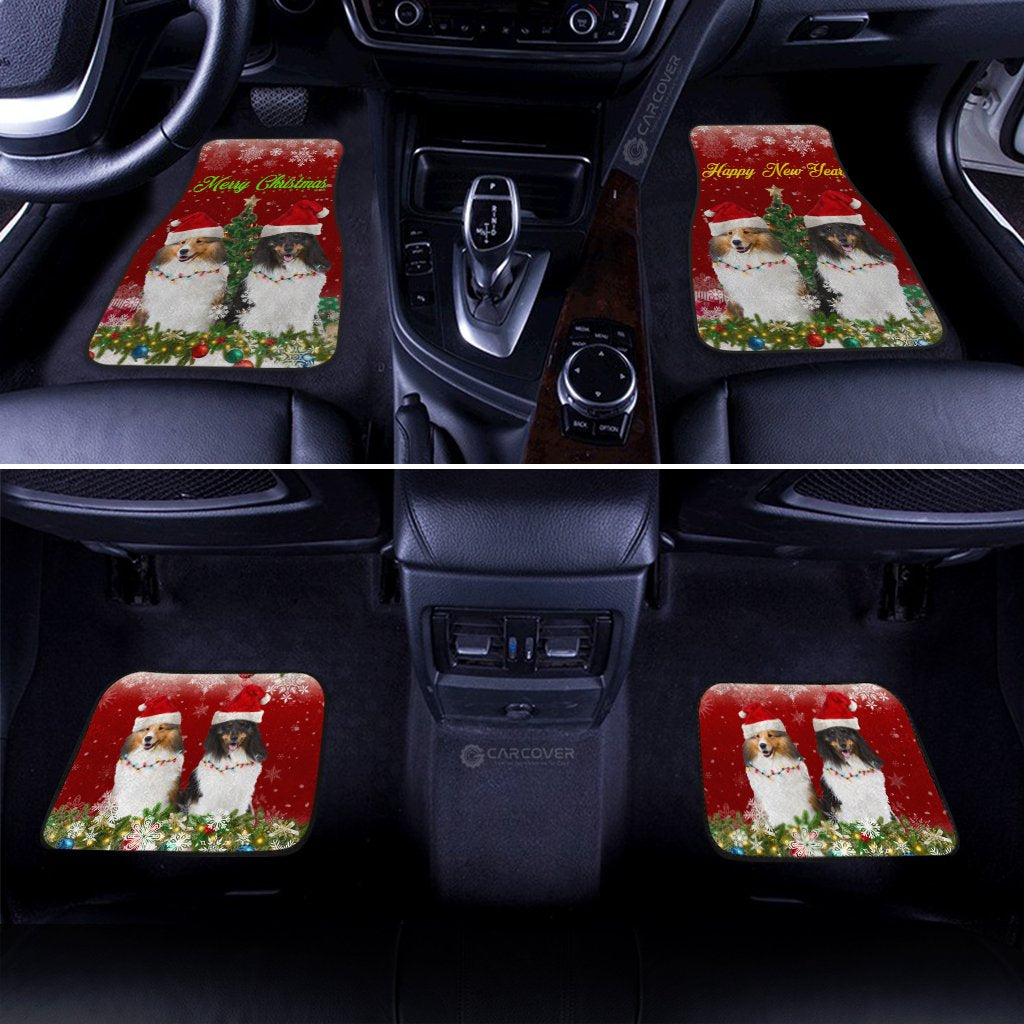 Shetland-Sheepdogs-Car-Floor-Mats-Custom-Animal-Car-Accessories-Christmas-Decorations-2