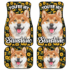 Shiba Dog You’re My Sunshine Sunflower Car Floor Mats H081320
