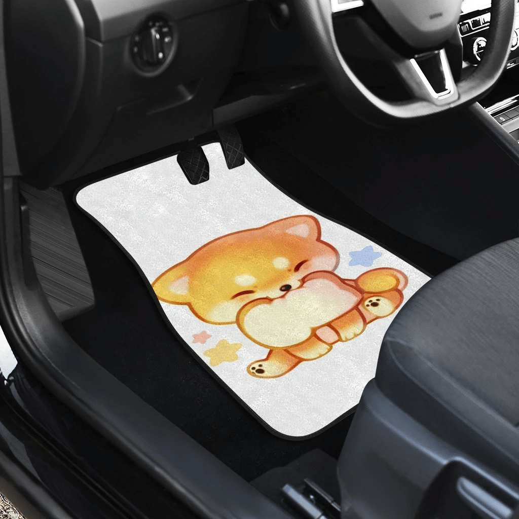Shiba-Inu-Smile-Dog-Chibi-Art-Animal-Car-Floor-Mats-191031-2
