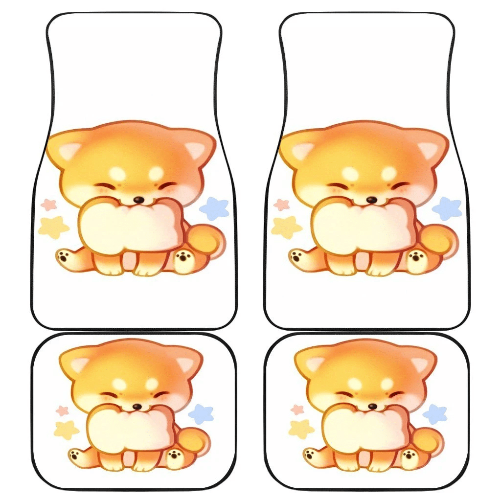 Shiba Inu Smile Dog Chibi Art Animal Car Floor Mats 191031 Shiba Inu Smile Dog Chibi Art Animal Car Floor Mats 191031