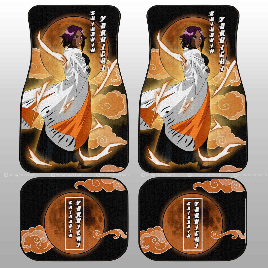 Shihouin-Yoruichi-Car-Floor-Mats-Custom-Bleach-Anime-Car-Interior-Accessories-1