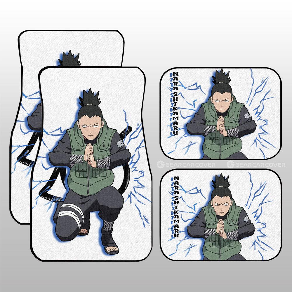 Shikamaru Car Floor Mats Custom Naruto Anime Gifts For Fans Shikamaru Car Floor Mats Custom Naruto Anime Gifts For Fans
