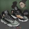 Shikamaru Nara Naruto Custom Anim Air Jordan 13 Shoes