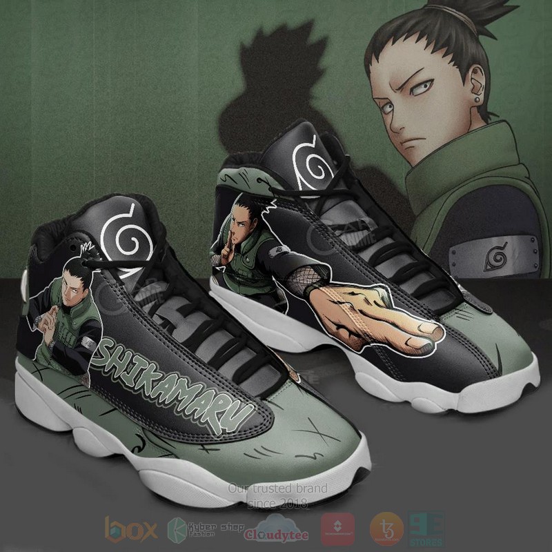 Shikamaru Nara Naruto Custom Anim Air Jordan 13 Shoes Shikamaru Nara Naruto Custom Anim Air Jordan 13 Shoes