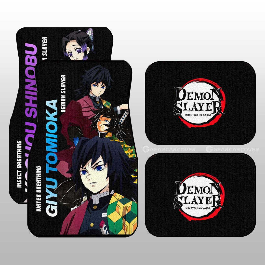 Shinobu-And-Giyuu-Car-Floor-Mats-Custom-Demon-Slayer-Anime-Gifts-Idea-For-Fans-1
