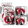 Shinobu Car Floor Mats Custom Japan Style Demon Slayer Anime Car Accessories