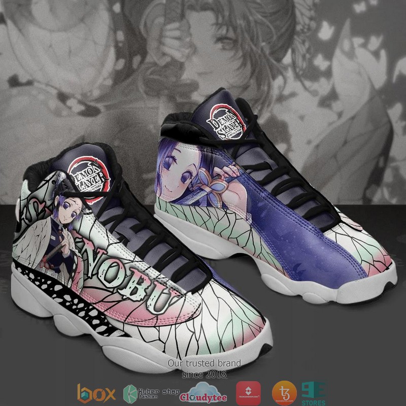Shinobu Kocho Demon Slayer Anime Air Jordan 13 Sneaker Shoes Shinobu Kocho Demon Slayer Anime Air Jordan 13 Sneaker Shoes