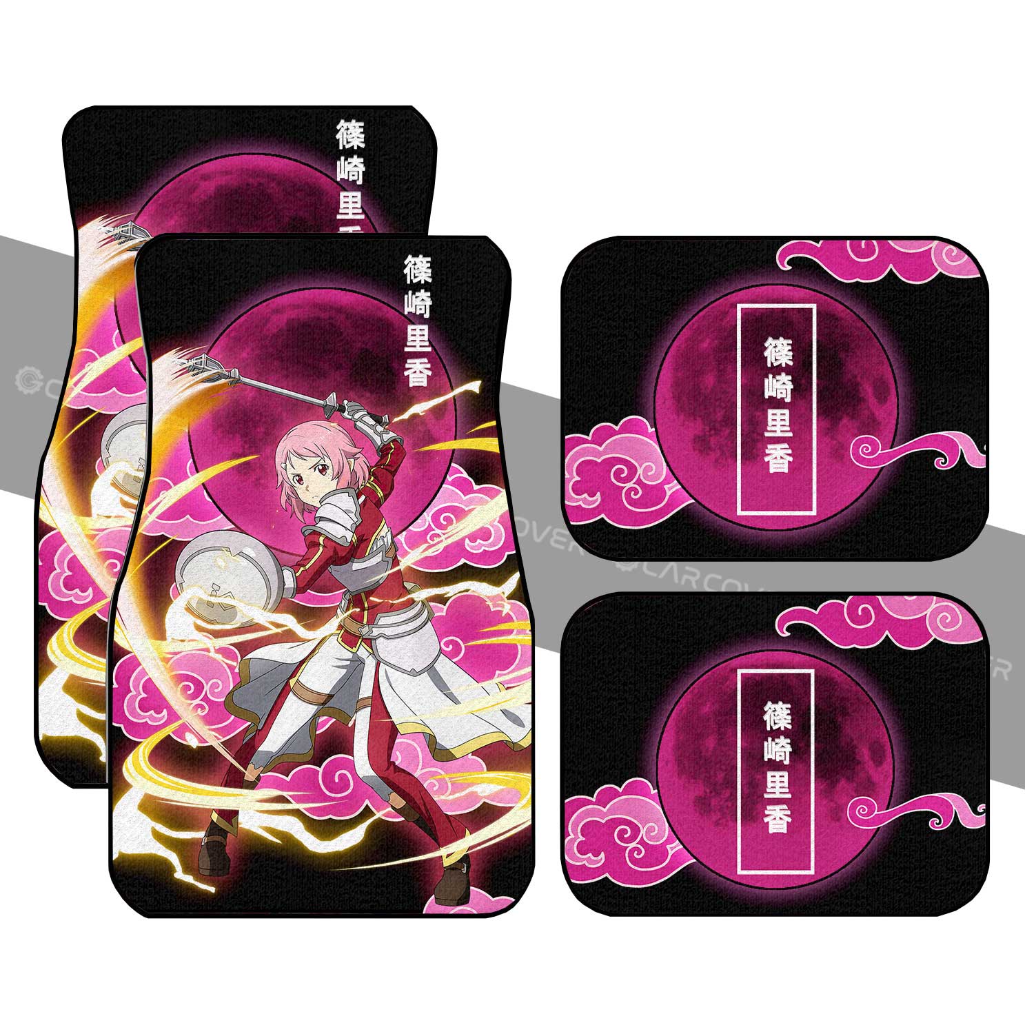 Shinozaki Rika Car Floor Mats Custom Anime Sword Art Online Car Accessories Shinozaki Rika Car Floor Mats Custom Anime Sword Art Online Car Accessories