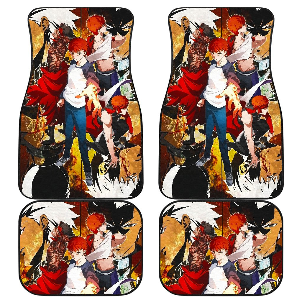Shirou And Archer Fate Moments Fate/Stay Night Car Floor Mats UBC040714 Shirou And Archer Fate Moments Fate/Stay Night Car Floor Mats UBC040714