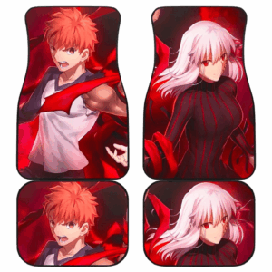 Shirou Vs Sakura Fate Bloody Red Theme Fate/Stay Night Car Floor Mats UBC040713