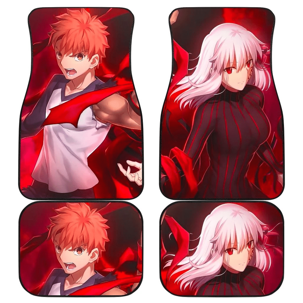 Shirou Vs Sakura Fate Bloody Red Theme Fate/Stay Night Car Floor Mats UBC040713 Shirou Vs Sakura Fate Bloody Red Theme Fate/Stay Night Car Floor Mats UBC040713